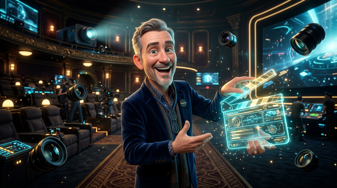 3D Film Studio - Diretor 3D gerado com Tecnologia Parceria Google IA